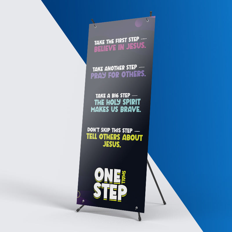 One Small Step Banners