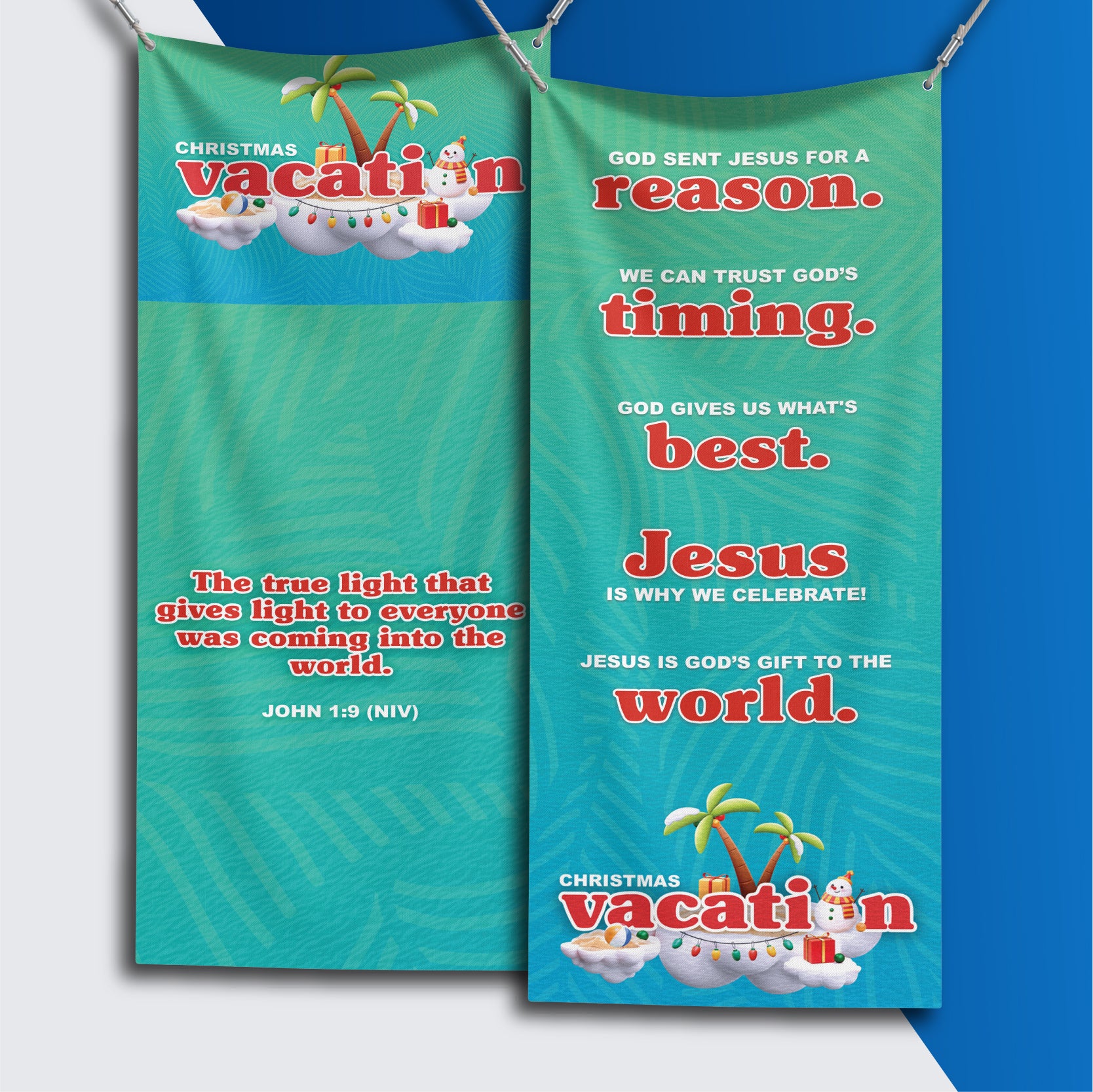 Christmas Vacation Banners