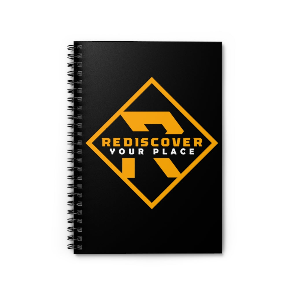 Rediscover Your Place V1 Spiral Notebook - Ruled Line