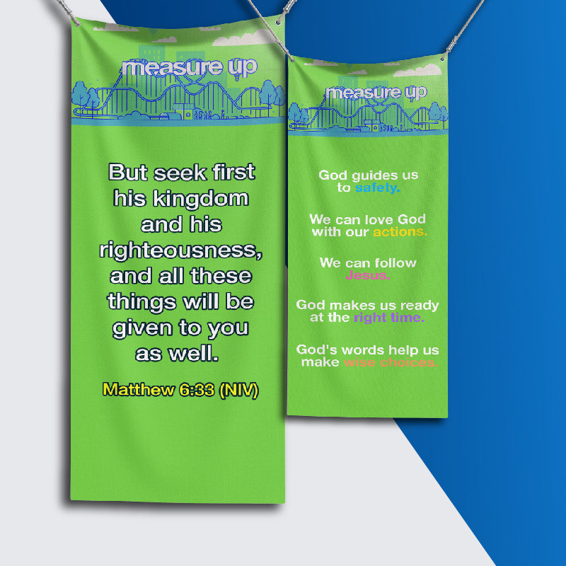 Measure Up Banners