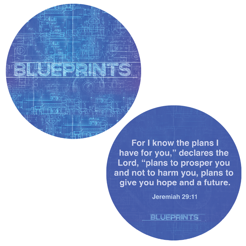 Blueprints Stickers