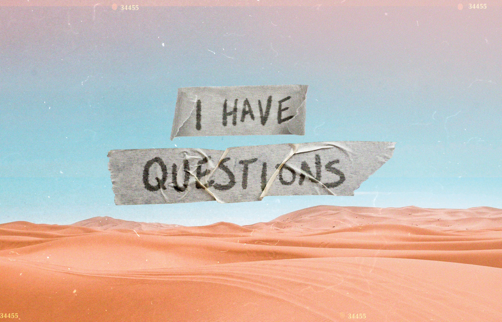 I have Questions Poster