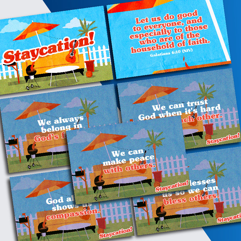 Staycation Posters
