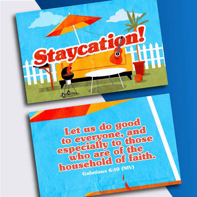 Staycation Posters