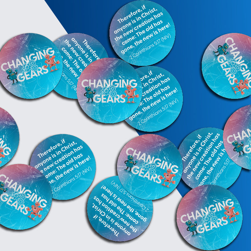 Changing Gears Stickers