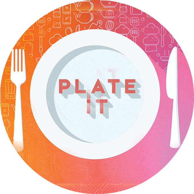 Plate It Stickers
