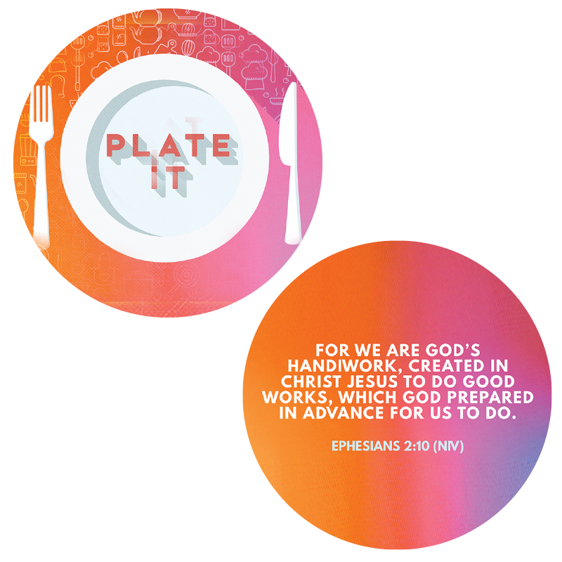 Plate It Stickers