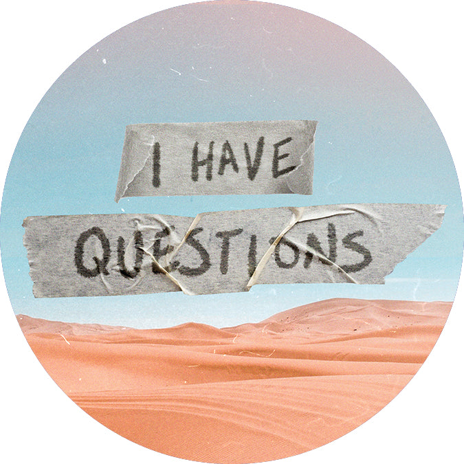 I have Questions Stickers